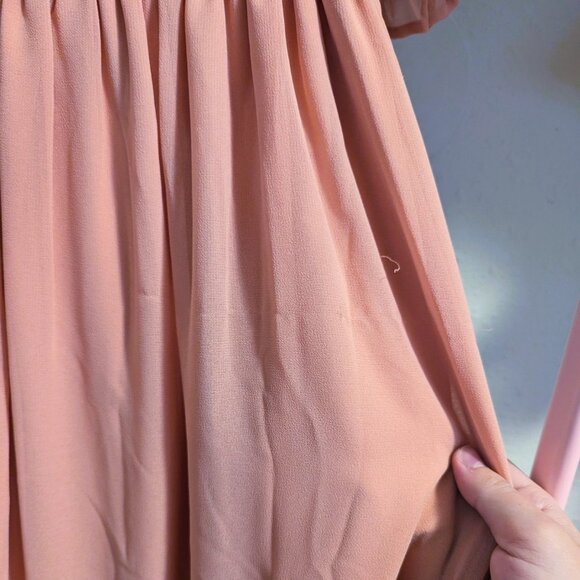 ASOS Maternity embroidered Pink Midi Dress - Picture 10 of 10